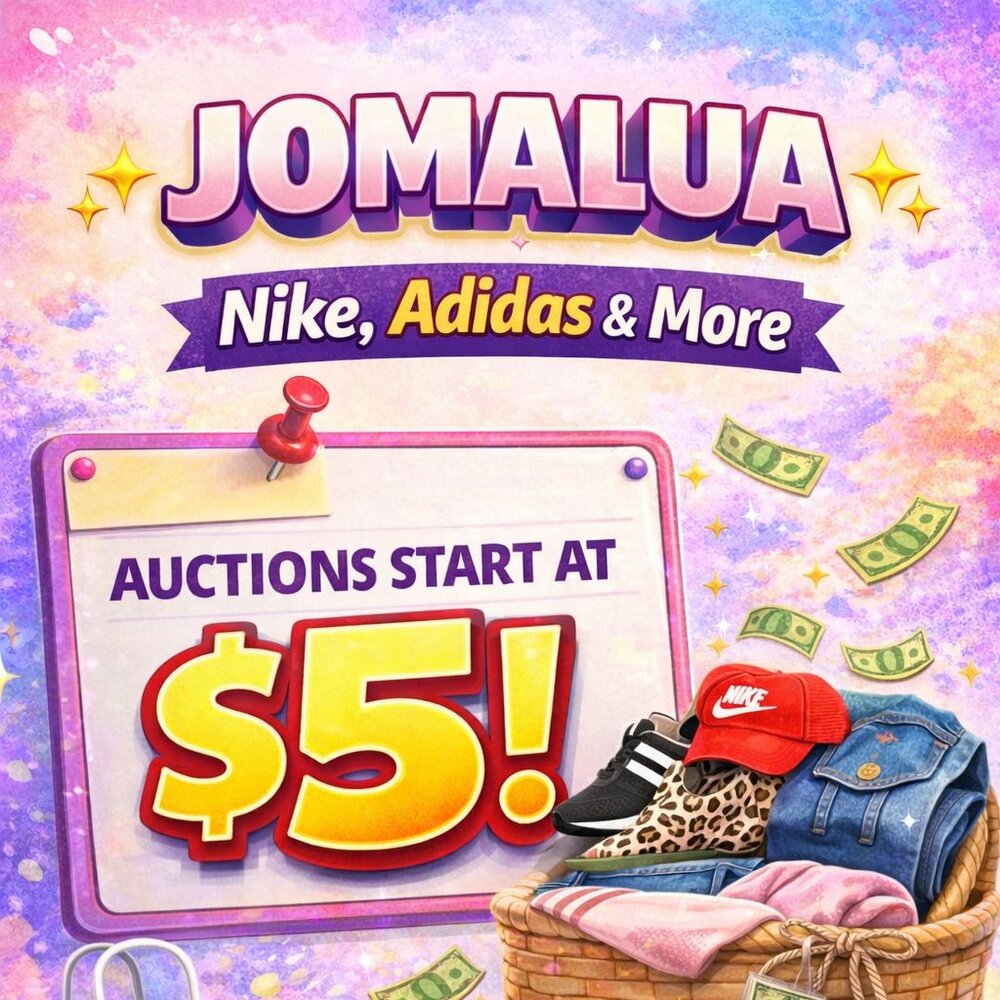 $5 starting bids. 🛒